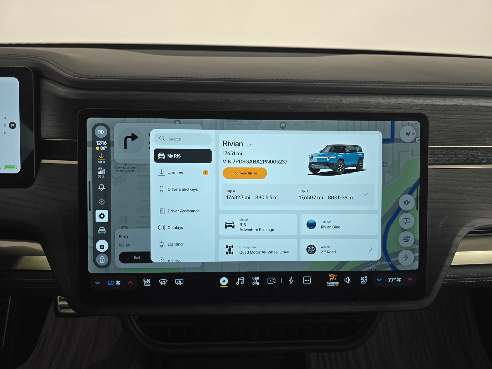 Used 2023 Rivian R1S Adventure Quad AWD/4WD image 29