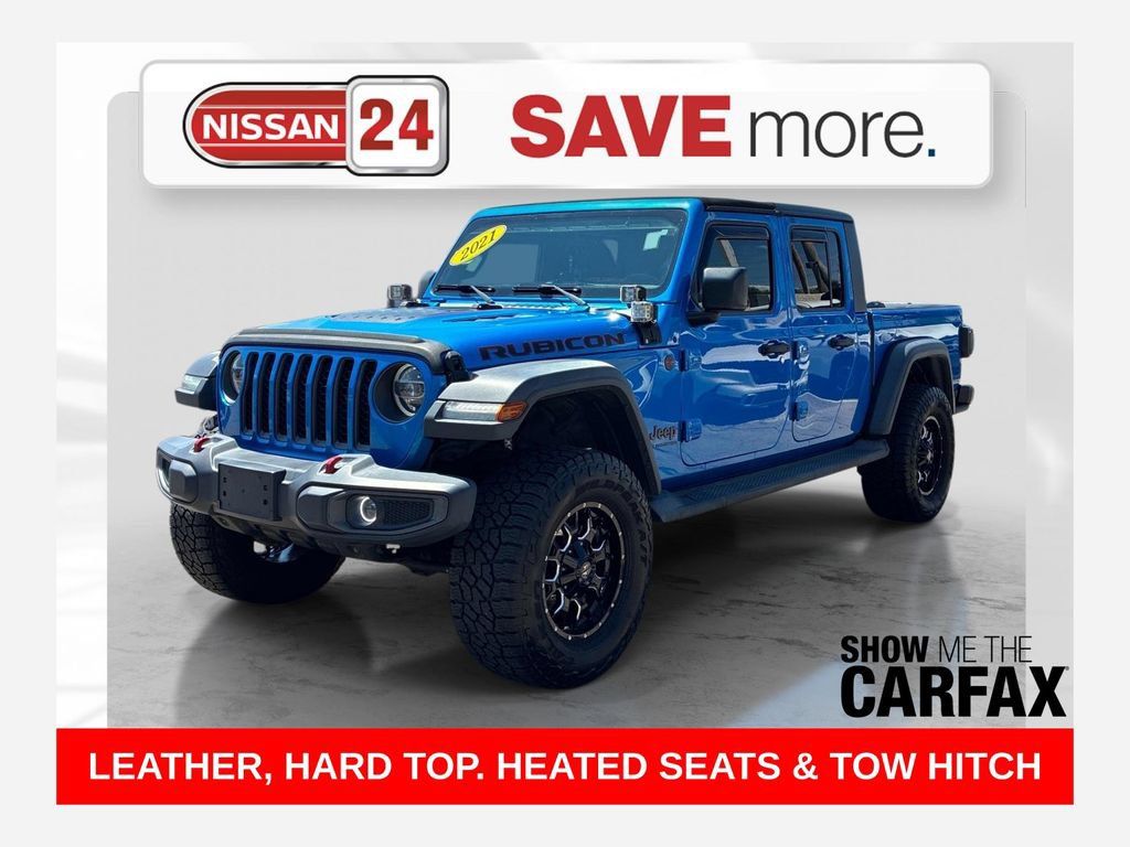 Used 2021 Jeep Gladiator Rubicon AWD/4WD image 1