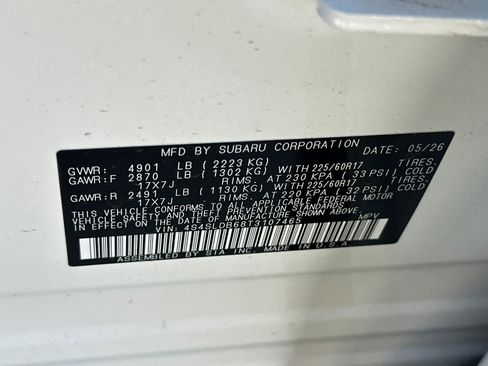New 2026 Subaru Forester Premium AWD/4WD image 33