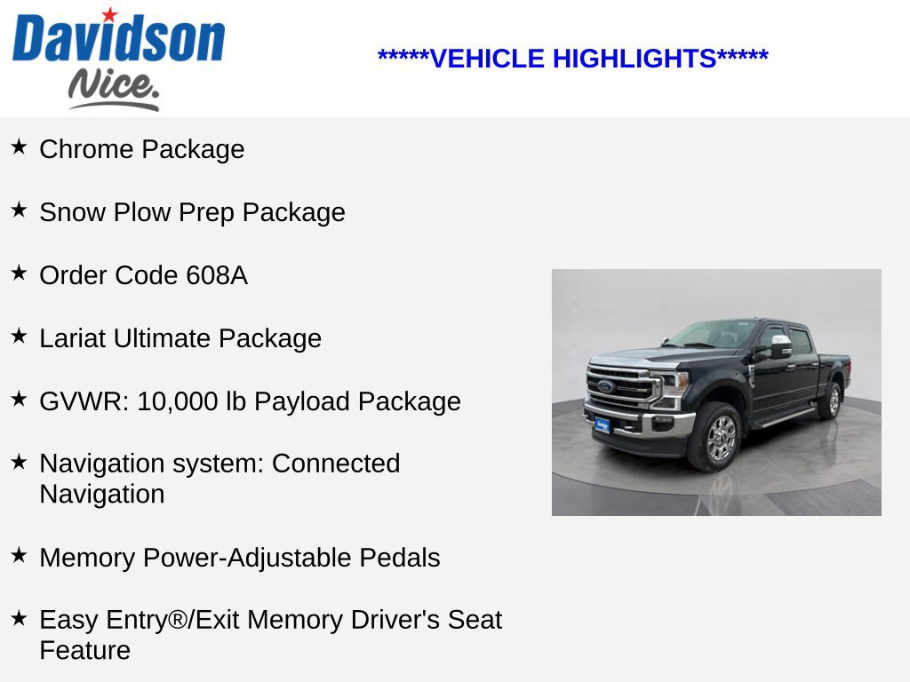 Used 2022 Ford F250 Lariat w/ Lariat Ultimate Package AWD/4WD image 4