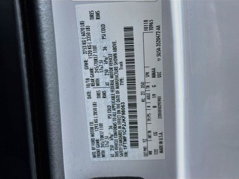 Used 2018 Ford F150 XL w/ Equipment Group 101A Mid RWD image 18