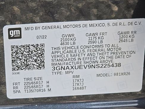Used 2022 Chevrolet Equinox LT image 42