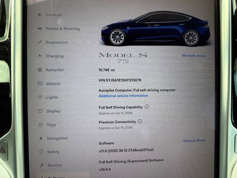 Used 2017 Tesla Model S 75 image 13