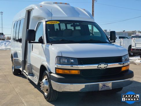 Used 2008 Chevrolet Express 3500 w/ Shuttle Bus Package image 1