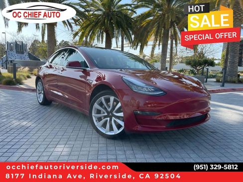Used 2018 Tesla Model 3 Long Range RWD image 1