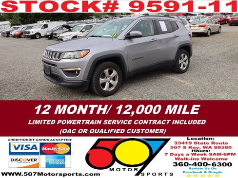 Used 2018 Jeep Compass Latitude w/ Popular Equipment Group AWD/4WD image 2