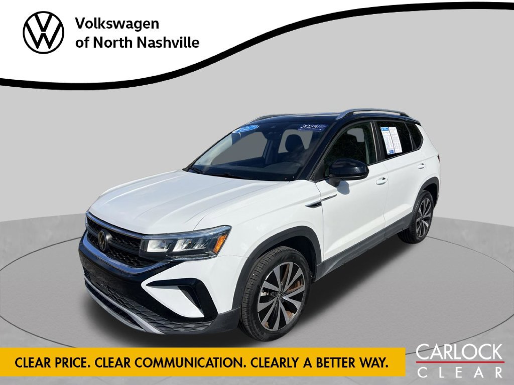 Certified 2023 Volkswagen Taos SE w/ Panoramic Sunroof Package FWD image 1
