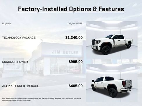Used 2025 GMC Sierra 2500 AT4 w/ Technology Package AWD/4WD image 3