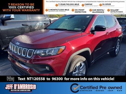 Certified 2022 Jeep Compass Latitude w/ Convenience Group