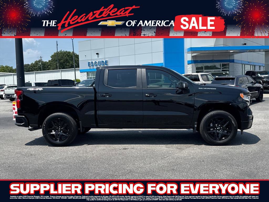New 2026 Chevrolet Silverado 1500 RST w/ Safety Package AWD/4WD image 2