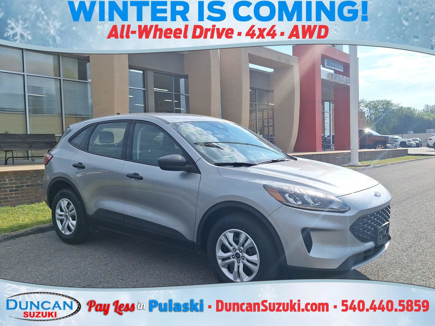 Used 2022 Ford Escape S AWD/4WD image 1