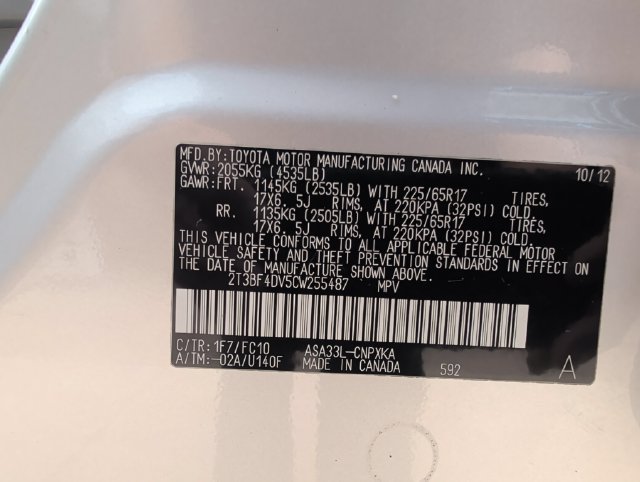 Used 2012 Toyota RAV4 4WD w/ Value Pkg image 26
