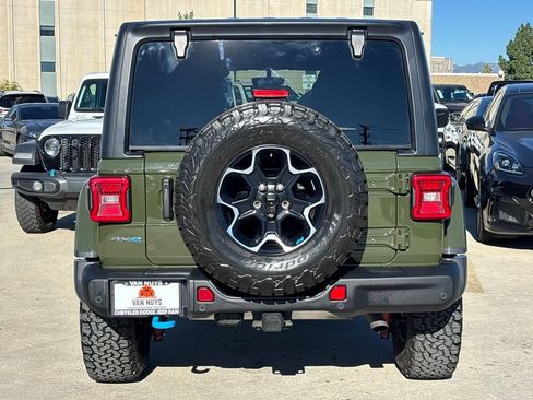 Used 2022 Jeep Wrangler Unlimited Rubicon 4xe w/ Steel Bumper Group image 7