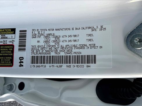 New 2025 Toyota Tacoma SR5 image 17