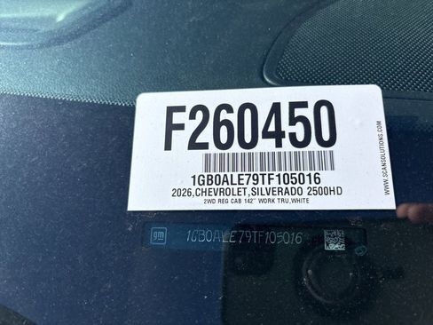 New 2026 Chevrolet Silverado 2500 W/T w/ WT Convenience Package image 28