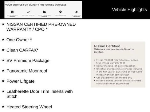 Certified 2025 Nissan Rogue SV w/ SV Premium Package AWD/4WD image 4
