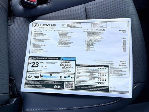 New 2026 Lexus TX 350 AWD image 14