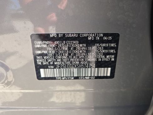 Certified 2025 Subaru Forester Touring w/ Popular Package - Touring AWD/4WD image 31