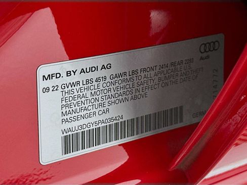 Certified 2023 Audi S3 Prestige w/ Prestige Package AWD/4WD image 31