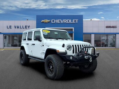 Used 2021 Jeep Wrangler Unlimited Sahara w/ LED Lighting Group