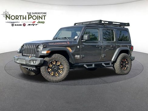 Certified 2021 Jeep Wrangler Unlimited Sport AWD/4WD image 1
