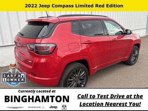 Used 2022 Jeep Compass Limited w/ (RED) Package AWD/4WD image 6
