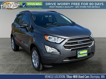 Used 2021 Ford EcoSport SE w/ Interior Protection Package