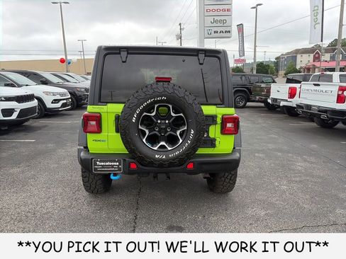 Used 2021 Jeep Wrangler Unlimited Rubicon 4xe w/ Steel Bumper Group AWD/4WD image 5