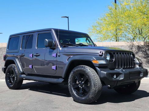 Used 2021 Jeep Wrangler Unlimited Sport AWD/4WD image 3
