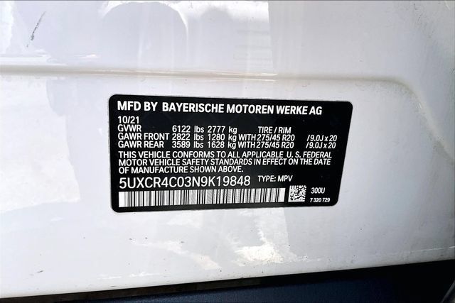 Used 2022 BMW X5 sDrive40i w/ Premium Package RWD image 19