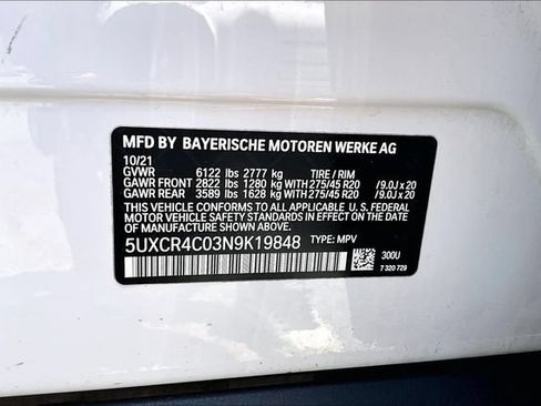 Used 2022 BMW X5 sDrive40i w/ Premium Package RWD image 19