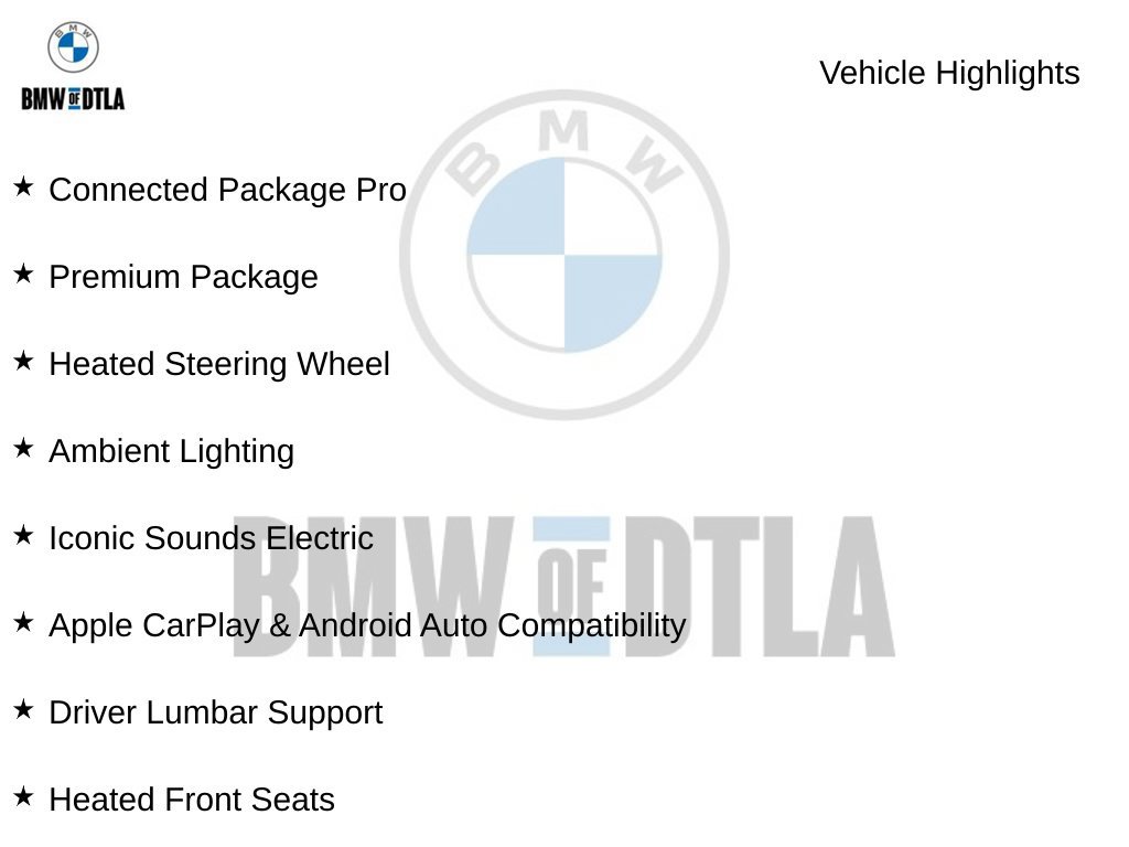 Used 2023 BMW i4 eDrive40 w/ Premium Package RWD image 1