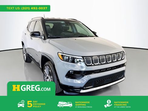 Used 2022 Jeep Compass Limited w/ Elite Group AWD/4WD image 1