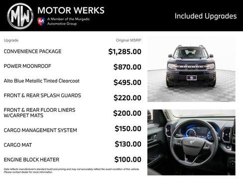 Used 2022 Ford Bronco Sport Big Bend w/ Convenience Package image 4