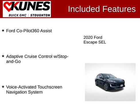 Used 2020 Ford Escape SEL AWD/4WD image 3