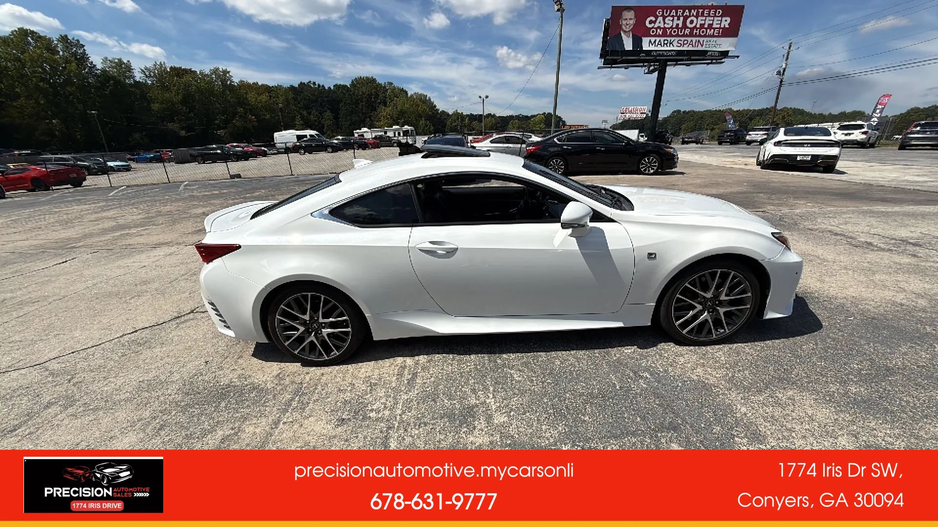 Used 2015 Lexus RC 350 w/ F Sport w/Summer Tires RWD image 7