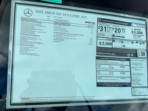 Used 2025 Mercedes-Benz GLC 63 AMG S image 19