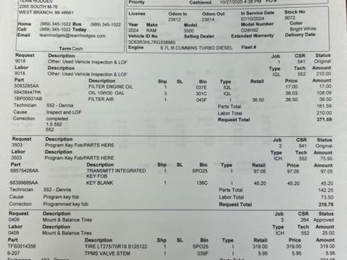 Used 2024 RAM 3500 Big Horn image 4