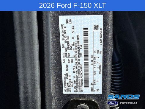 New 2026 Ford F150 XLT image 17