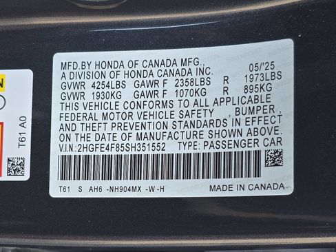 Used 2025 Honda Civic Sport image 31
