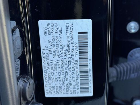 Certified 2022 Honda Pilot EX-L image 17