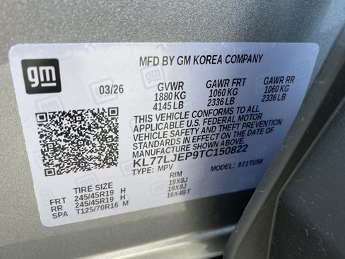 Used 2026 Chevrolet Trax RS FWD image 38