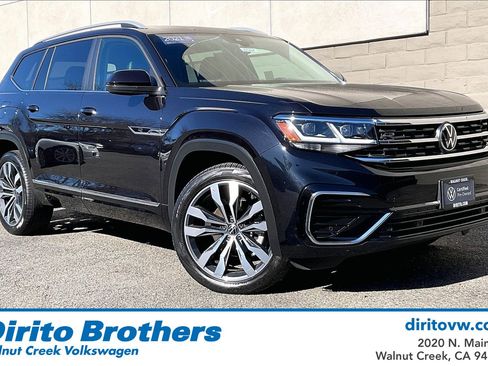 Certified 2021 Volkswagen Atlas SEL R-Line image 1