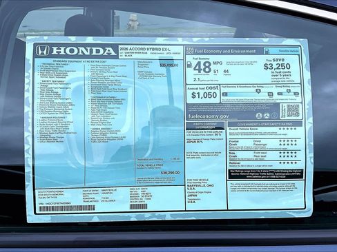 New 2026 Honda Accord EX-L image 22