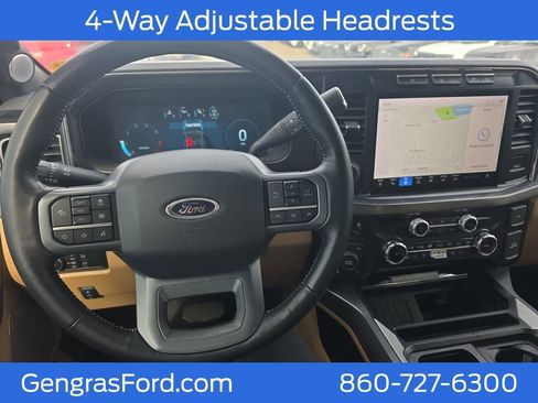 Certified 2024 Ford F250 Lariat w/ Lariat Ultimate Package AWD/4WD image 25