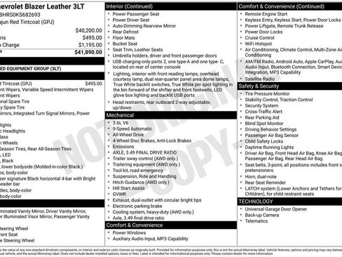 Used 2019 Chevrolet Blazer LT image 33