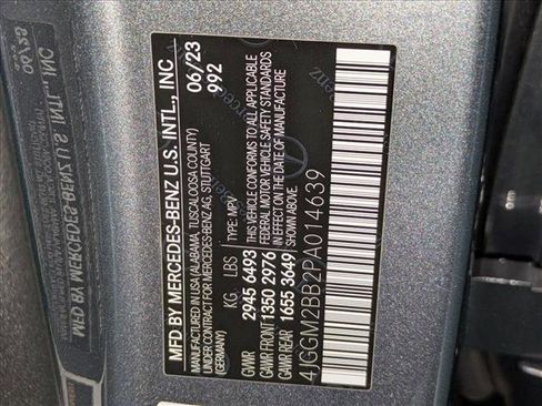 Certified 2023 Mercedes-Benz EQE 350+ SUV image 25