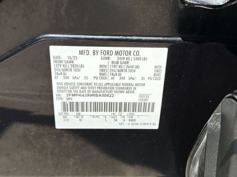 Certified 2024 Ford Edge SEL AWD/4WD image 21