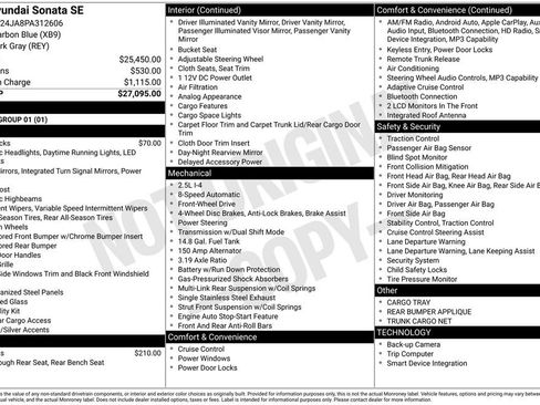 Used 2023 Hyundai Sonata SE image 18