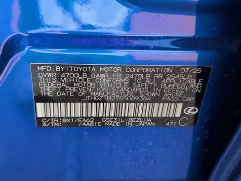 Used 2025 Lexus IS 350 F Sport w/ Navigation Package RWD image 30